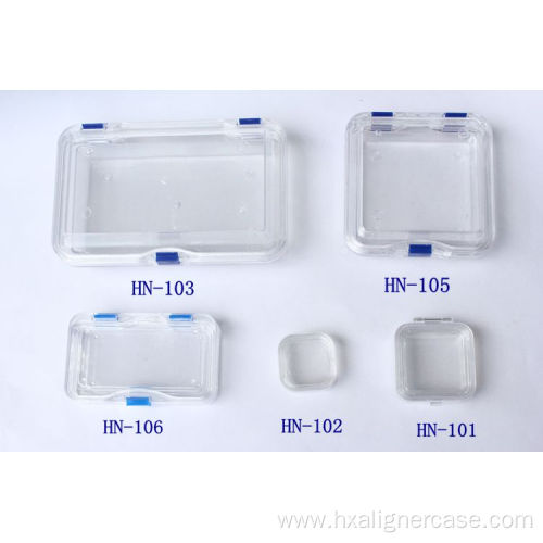 Dental Plastic Membrane Teeth Storage Crown Denture Box